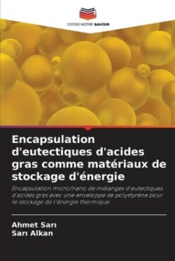 Encapsulation d'eutectiques d'acides gras comme mat�riaux de stockage d'�nergie