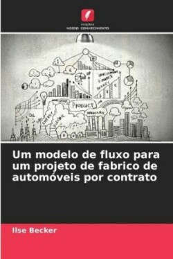 Um modelo de fluxo para um projeto de fabrico de autom�veis por contrato
