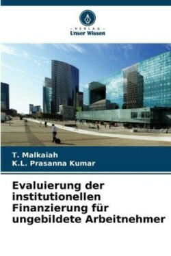 Evaluierung der institutionellen Finanzierung für ungebildete Arbeitnehmer