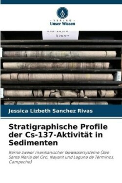 Stratigraphische Profile der Cs-137-Aktivität in Sedimenten