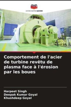 Comportement de l'acier de turbine revêtu de plasma face à l'érosion par les boues