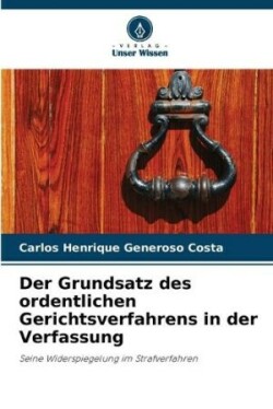 Grundsatz des ordentlichen Gerichtsverfahrens in der Verfassung