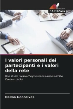 I valori personali dei partecipanti e i valori della rete