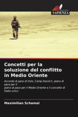 Concetti per la soluzione del conflitto in Medio Oriente