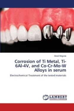 Corrosion of Ti Metal, Ti-6Al-4V, and Co-Cr-Mo-W Alloys in serum