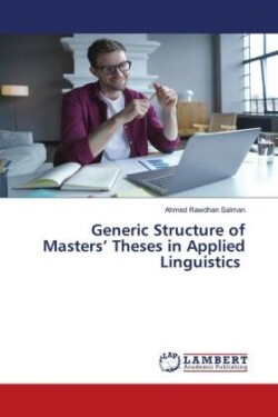 Generic Structure of Masters' Theses in Applied Linguistics