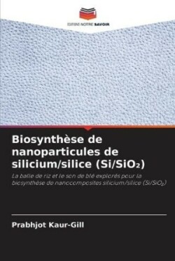 Biosynth�se de nanoparticules de silicium/silice (Si/SiO₂)