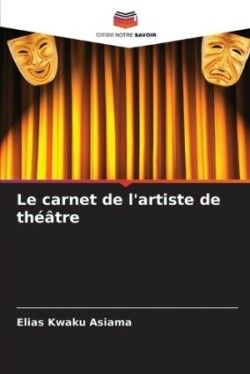 carnet de l'artiste de théâtre