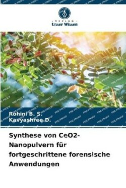 Synthese von CeO2-Nanopulvern für fortgeschrittene forensische Anwendungen