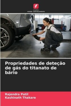 Propriedades de deteção de gás do titanato de bário