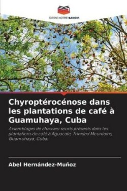 Chyropt�roc�nose dans les plantations de caf� � Guamuhaya, Cuba
