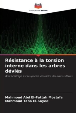 Résistance à la torsion interne dans les arbres déviés