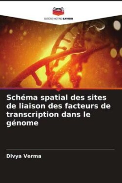 Schéma spatial des sites de liaison des facteurs de transcription dans le génome