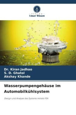 Wasserpumpengehäuse im Automobilkühlsystem