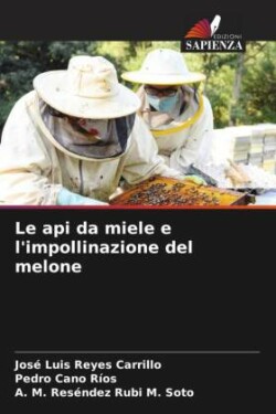 api da miele e l'impollinazione del melone