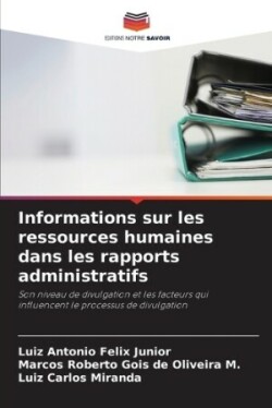 Informations sur les ressources humaines dans les rapports administratifs