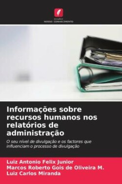 Informa��es sobre recursos humanos nos relat�rios de administra��o