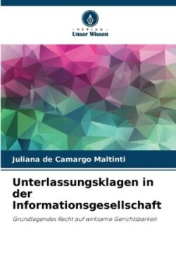 Unterlassungsklagen in der Informationsgesellschaft