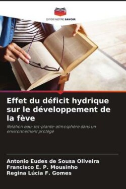 Effet du déficit hydrique sur le développement de la fève