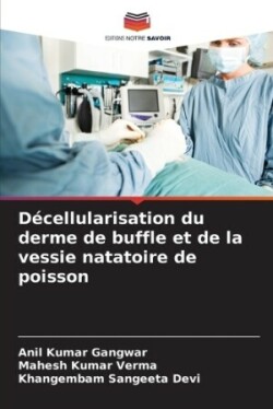 Décellularisation du derme de buffle et de la vessie natatoire de poisson