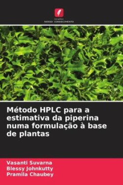 Método HPLC para a estimativa da piperina numa formulação à base de plantas