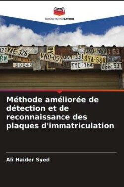 Méthode améliorée de détection et de reconnaissance des plaques d'immatriculation