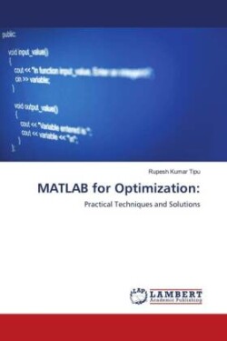 MATLAB for Optimization