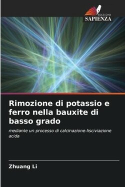 Rimozione di potassio e ferro nella bauxite di basso grado