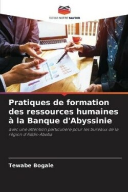 Pratiques de formation des ressources humaines à la Banque d'Abyssinie