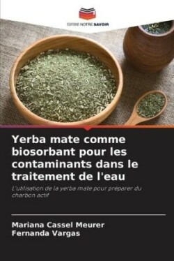 Yerba mate comme biosorbant pour les contaminants dans le traitement de l'eau