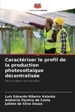 Caractériser le profil de la production photovoltaïque décentralisée