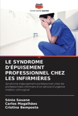 Syndrome d'Épuisement Professionnel Chez Les Infirmières