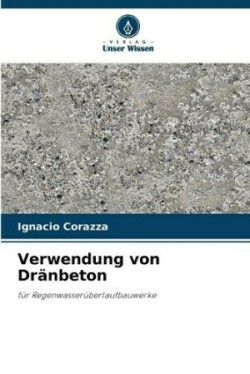 Verwendung von Dränbeton