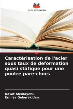 Caractérisation de l'acier sous taux de déformation quasi statique pour une poutre pare-chocs