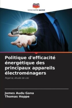 Politique d'efficacité énergétique des principaux appareils électroménagers