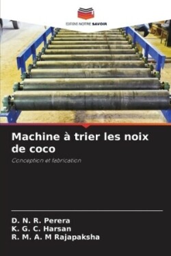 Machine à trier les noix de coco