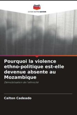 Pourquoi la violence ethno-politique est-elle devenue absente au Mozambique