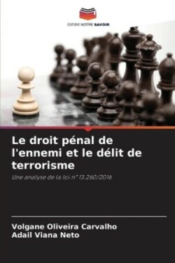 droit pénal de l'ennemi et le délit de terrorisme