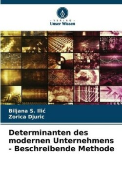 Determinanten des modernen Unternehmens - Beschreibende Methode