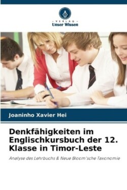 Denkfähigkeiten im Englischkursbuch der 12. Klasse in Timor-Leste