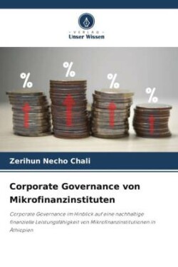 Corporate Governance von Mikrofinanzinstituten