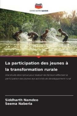 participation des jeunes à la transformation rurale