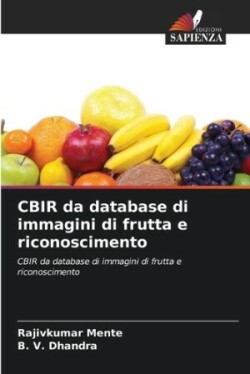 CBIR da database di immagini di frutta e riconoscimento