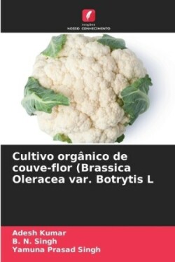 Cultivo orgânico de couve-flor (Brassica Oleracea var. Botrytis L