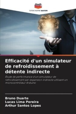 Efficacité d'un simulateur de refroidissement à détente indirecte