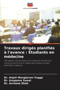 Travaux dirigés planifiés à l'avance