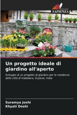 progetto ideale di giardino all'aperto