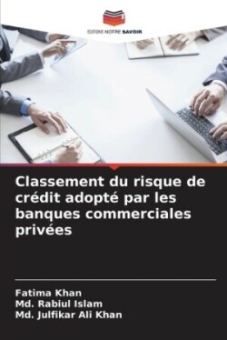 Classement du risque de crédit adopté par les banques commerciales privées