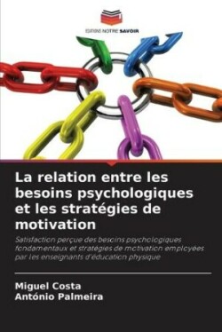 relation entre les besoins psychologiques et les stratégies de motivation