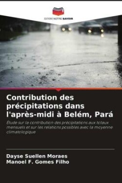 Contribution des précipitations dans l'après-midi à Belém, Pará